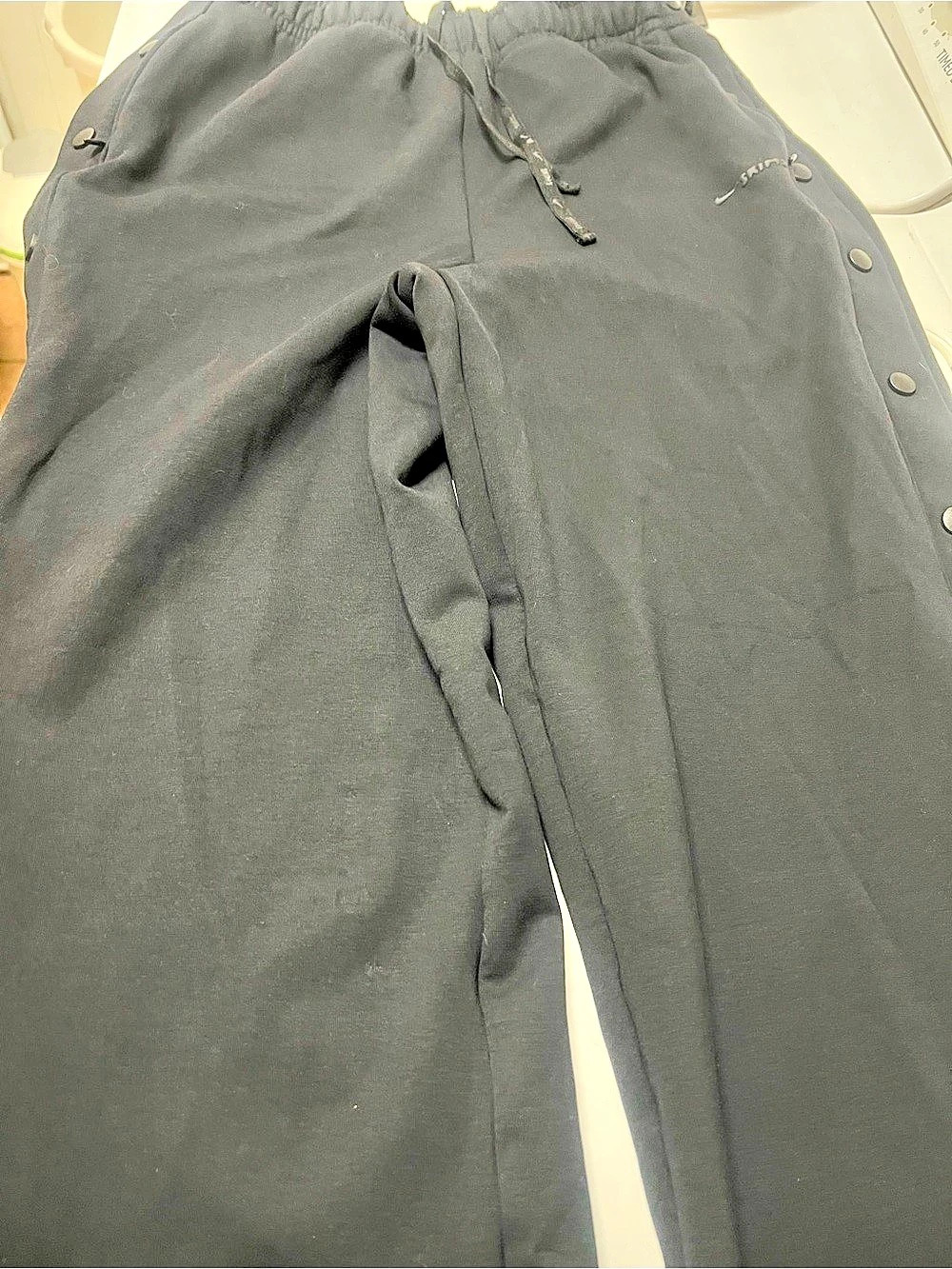 Nike x Skims Women'Small Track Pants Black Small Like New